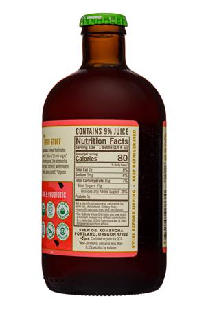 Brew Dr. Kombucha: BrewDr-12oz-2020-Buch-Watermelon-Facts