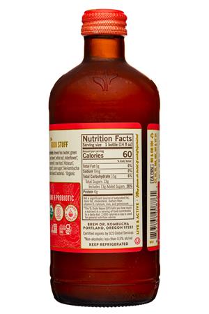 Brew Dr. Kombucha: BrewDr-14oz-2022-Kombucha-Happiness-Facts