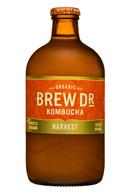Brew Dr. Kombucha: BrewDr-14oz-Harvest-ApricotTarragon-Front