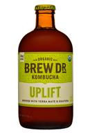 Brew Dr. Kombucha: BrewDR-14oz-Kombucha-Uplift-Front