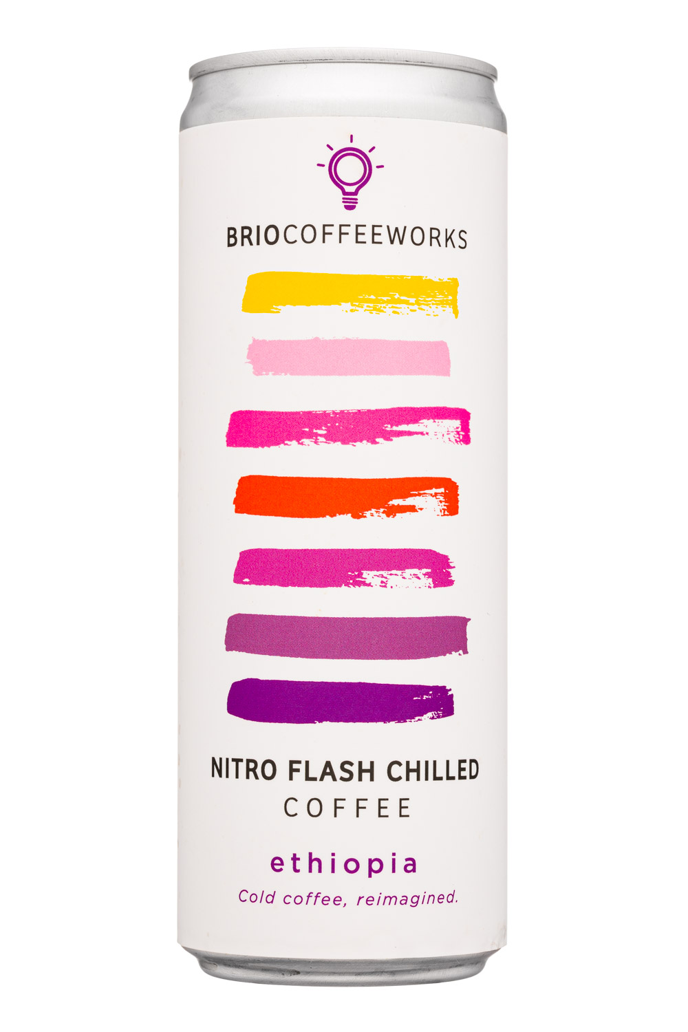 Brio CoffeeWorks: BrioCoffeeWorks-12oz-2023-Nitro-Ethiopia-Front