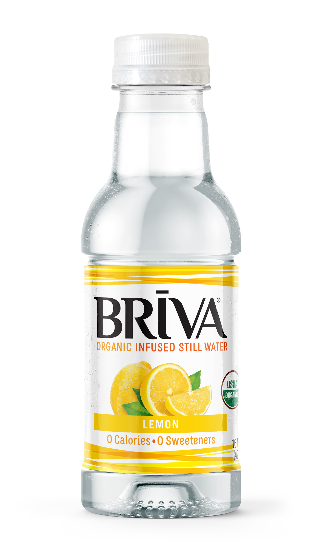 BRIVA Organic Infused Still Water - Lemon