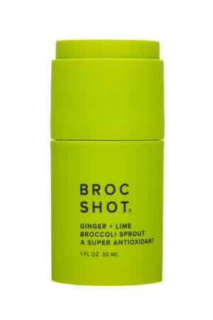BROC SHOT: BrocShot-1oz-2022-GingerLime-Front