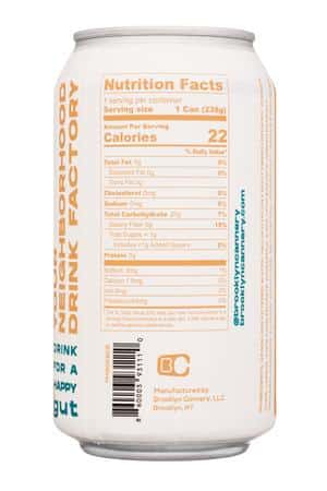Brooklyn Cannery: BrooklynCannery-12oz-2022-PrebSoda-GingerBeer-Facts