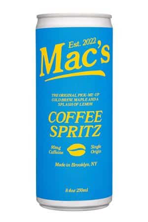Brooklyn Cannery: BrooklynCannery-8oz-2022-Macs-CoffeeSpritz-Front