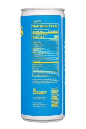 Brooklyn Cannery: BrooklynCannery-8oz-2022-Macs-CoffeeSpritz-Fact