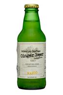 Brooklyn Organics Craft Ginger Ale: BruceCost-7oz-GingerBeer-Mango-Front