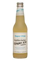 Brooklyn Organics Craft Ginger Ale: BruceCost-12oz-GingerAle-SugarFree-Front