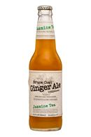 Fresh Ginger Ginger Ale by Bruce Cost: BruceCost-GingerAle-12oz-JasmineTea-Front