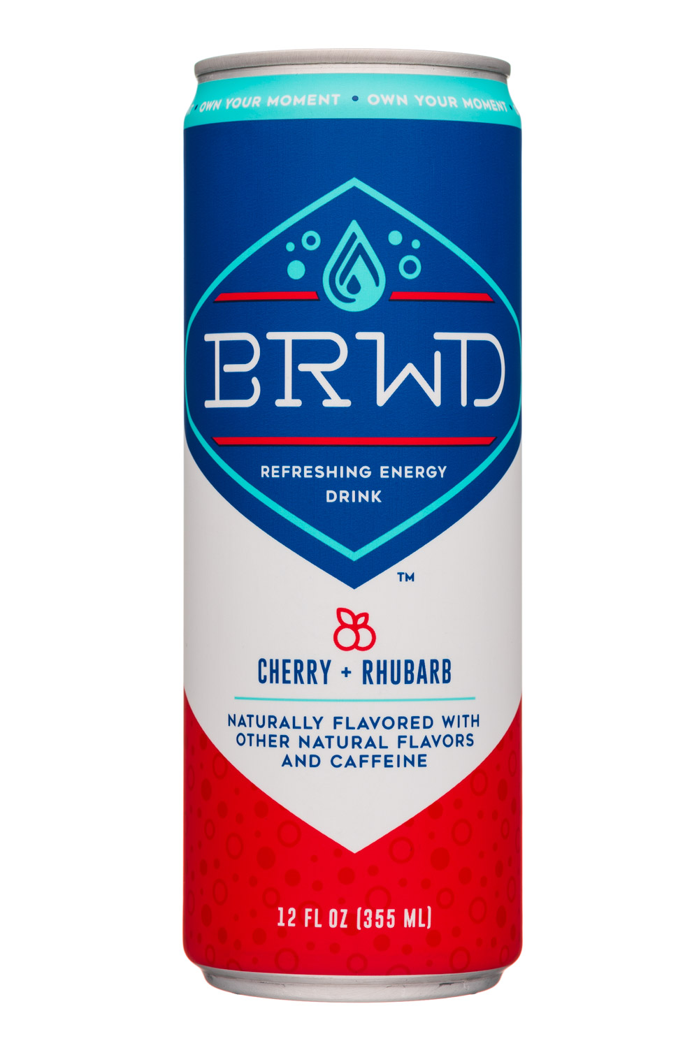 BRWD: BRWD-12oz-EnergyDrink-CherryRhubarb-Front