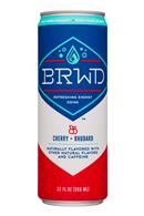 BRWD: BRWD-12oz-EnergyDrink-CherryRhubarb-Front