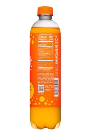 Bubly Sparkling Water: Bubly-17oz-2024-Burst-PeachMango-Facts