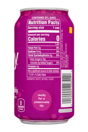 Bubly Sparkling Water: Bubly-12oz-2021-SparklingWater-Passionfruit-Facts