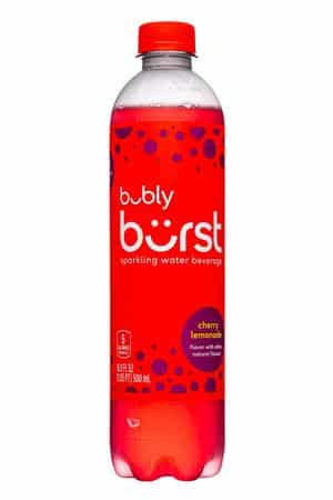 Bubly Sparkling Water: Bubly-17oz-2024-Burst-CherryLemonade-Front