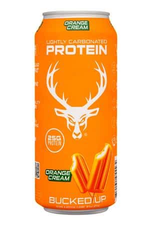 Bucked Up: BuckedUp-16oz-2025-Protein-OrangeCream-Front