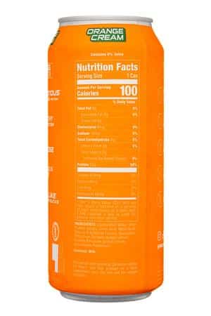 Bucked Up: BuckedUp-16oz-2025-Protein-OrangeCream-Facts