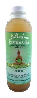 Buddha's Brew Kombucha: BuddhaBrew HopD Front