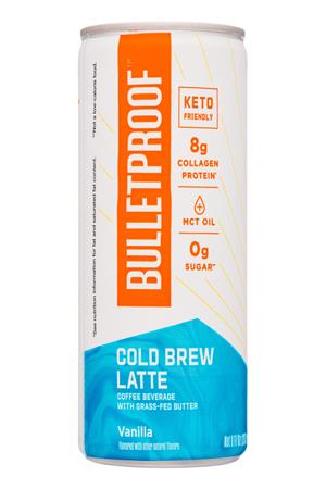 Bulletproof RTD Cold Brew: Bulletproof-8oz-2020-ColdBrewLatte-Vanilla-Front