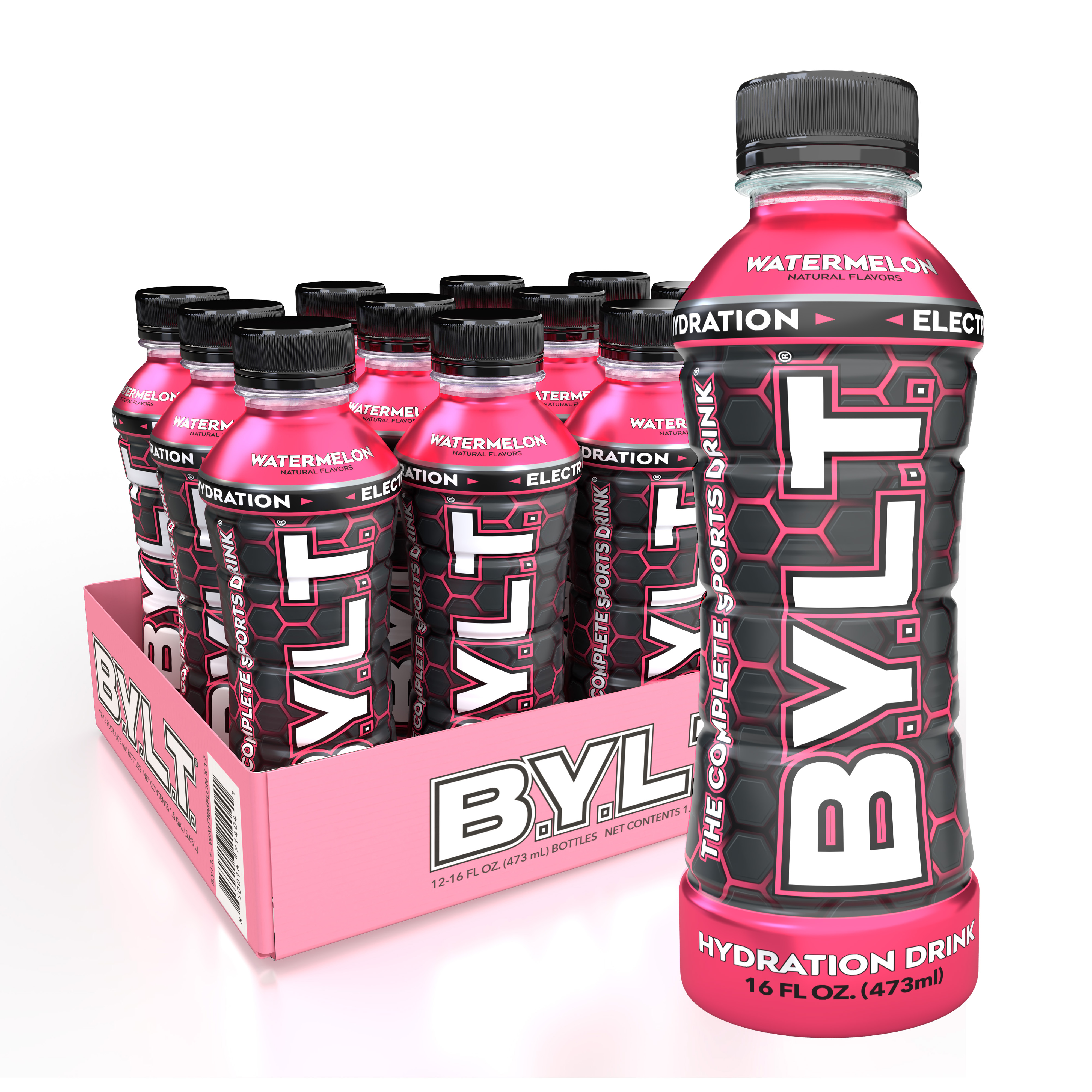 B.Y.L.T.® Sports Drink Watermelon 16oz
