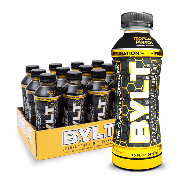 B.Y.L.T.: Photo of BYLT® Sports Drink Tropical Punch 16oz - BYLT (uploaded by company)