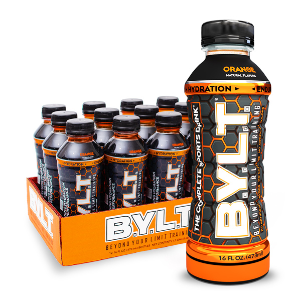 B.Y.L.T.: Photo of BYLT® Sports Drink Orange 16oz - BYLT (uploaded by company)