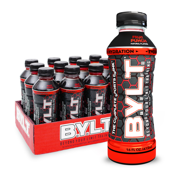 B.Y.L.T.: Photo of BYLT® Sports Drink Fruit Punch 16oz - BYLT (uploaded by company)