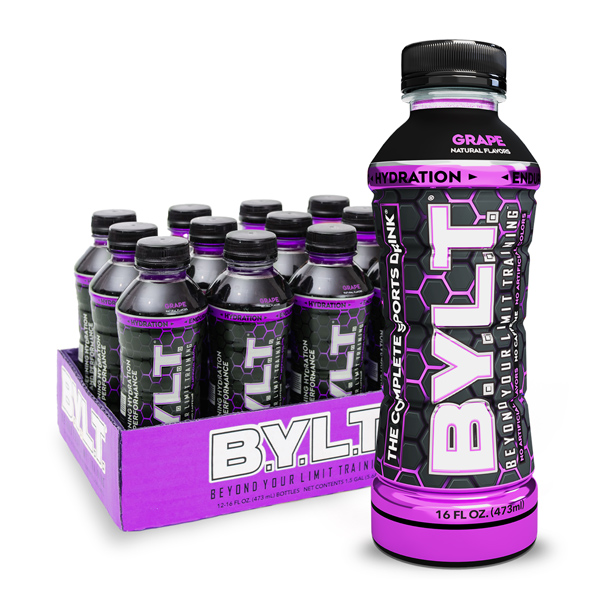 B.Y.L.T.: Photo of BYLT® Sports Drink Grape 16oz - BYLT (uploaded by company)