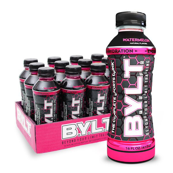 B.Y.L.T.: Photo of BYLT® Sports Drink Watermelon 16oz - BYLT (uploaded by company)