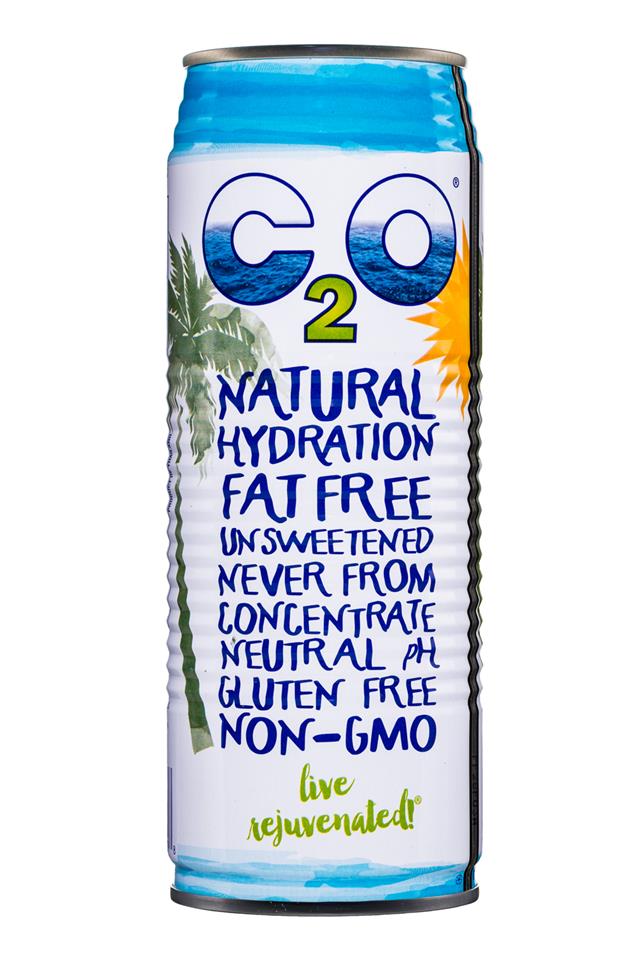 C2O Pure Coconut Water: C20-17oz-CoconutWater-Pure-Front