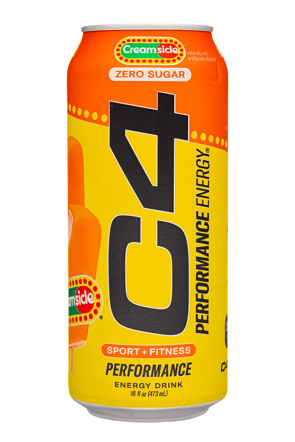 C4 Energy: C4-16oz-2024-Energy-Creamsicle-Front