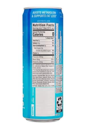 C4 Energy: C4-12oz-2023-0Sugar-Energy-BlueRasp-Facts