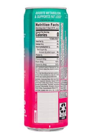 C4 Energy: C4-12oz-2023-0Sugar-Energy-WaterBurst-Facts