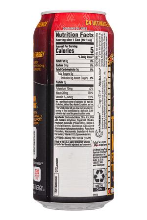 C4 Energy: C4-18oz-2023-0Sugar-Energy-BerryPower-Facts