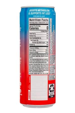 C4 Energy: C4-12oz-2023-0Sugar-Energy-CherryBerryLime-Facts
