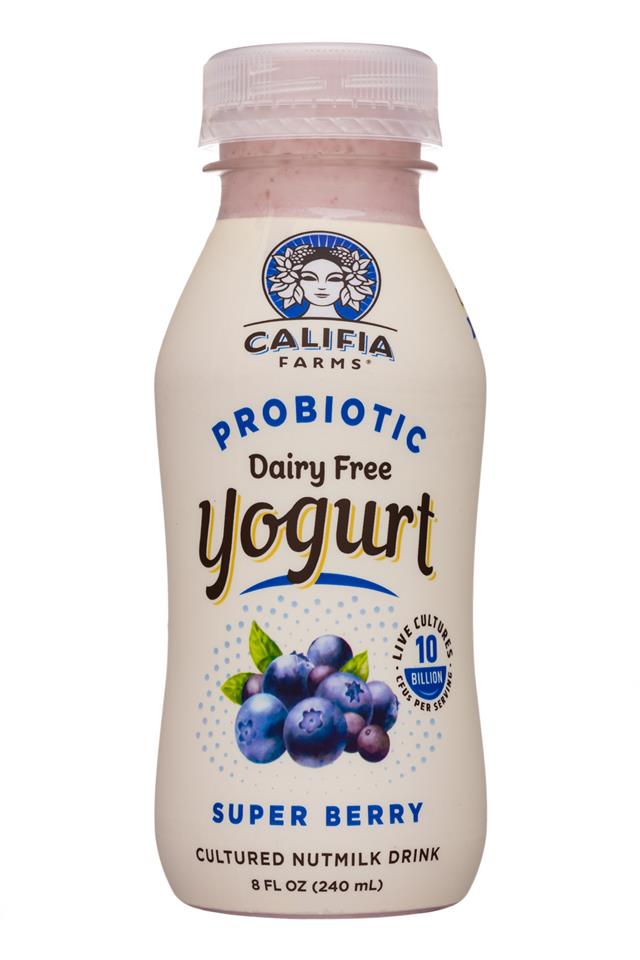 Califia Farms: Califia-8oz-YogurtDrink-SuperBerry-Front