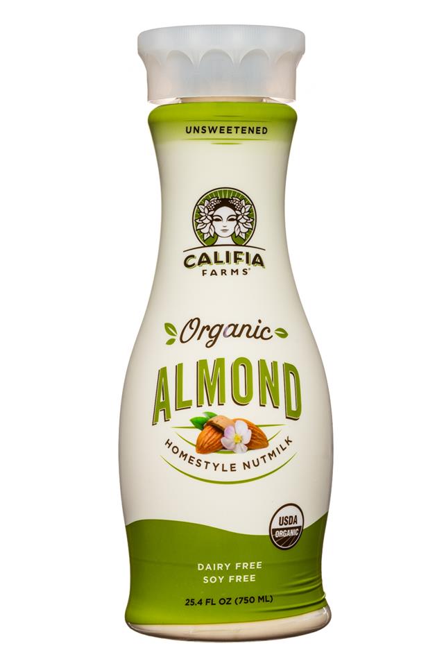 Califia Farms: Califia-Organic-HomestyleNutmilk-25oz-Almond-Front