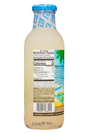 Calypso - Taste of the Islands: Calypso-16oz-2021-Light-Original-Facts