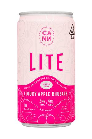 Cann: Cann-8oz-2022-Lite-CloudyAppleRhubarb-Front