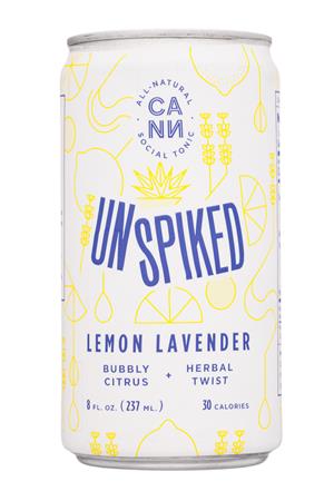 Cann: Caan-8oz-2021-Unspiked-LemonLavender-Front
