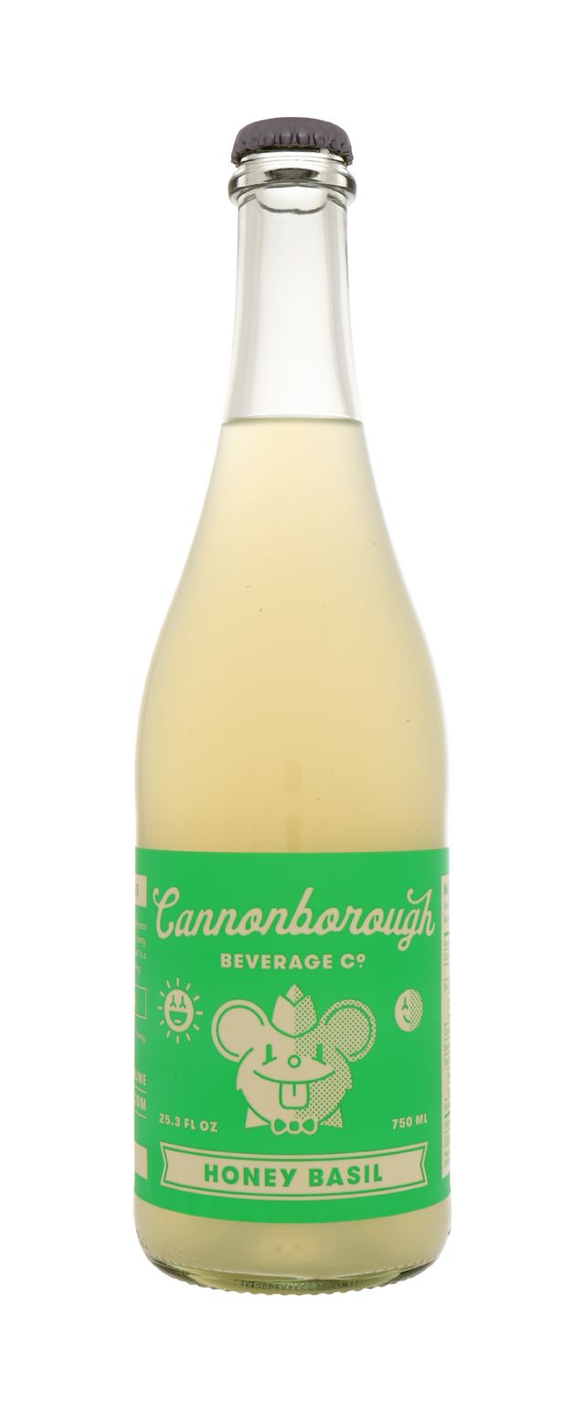 Cannonborough Beverage Co: Cannonborough HoneyBasil Front