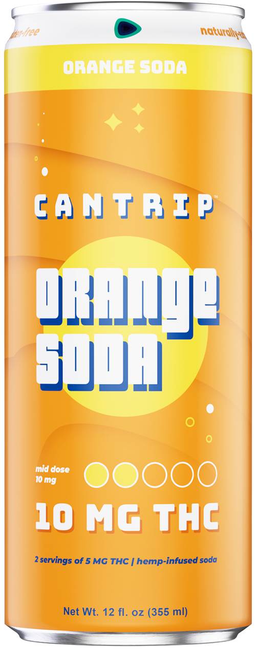 Cantrip: Photo of Orange Soda (10 mg) - Cantrip (uploaded by company)