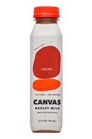 Canvas Barley Milk: Canvas-12oz-BarleyMilk-Cocoa-Front