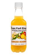 Cape Cod Ginger: CapeCodGinger-12oz-Mango-Front