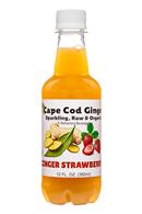 Cape Cod Ginger: CapeCodGinger-12oz-Strawberry-Front