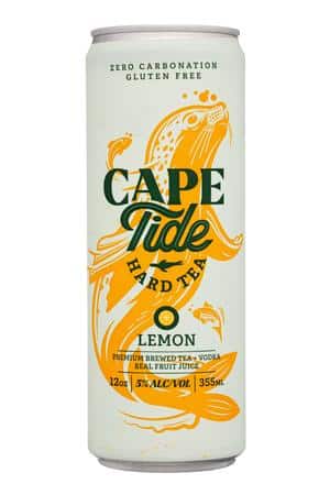 Cape Tide Hard Tea: CapeTide-12oz-2023-HardTea-Lemon