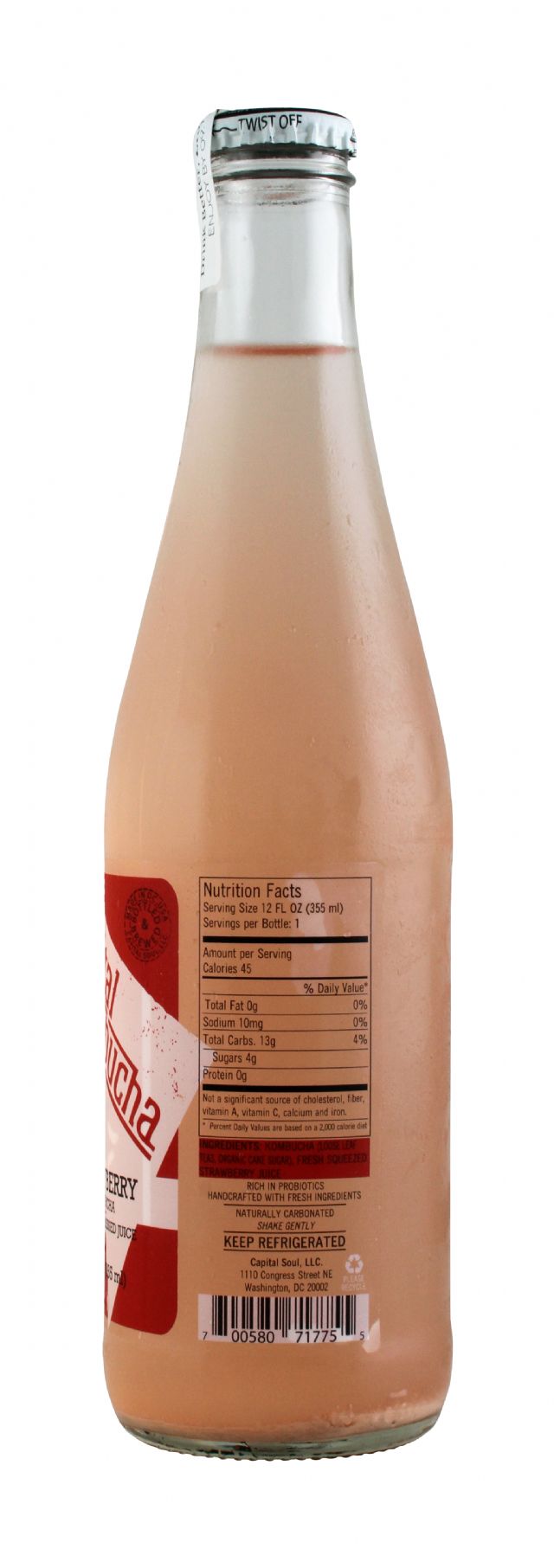 Capital Kombucha: CapKom Straw Facts