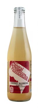 Capital Kombucha: CapKom CherryBloss Front