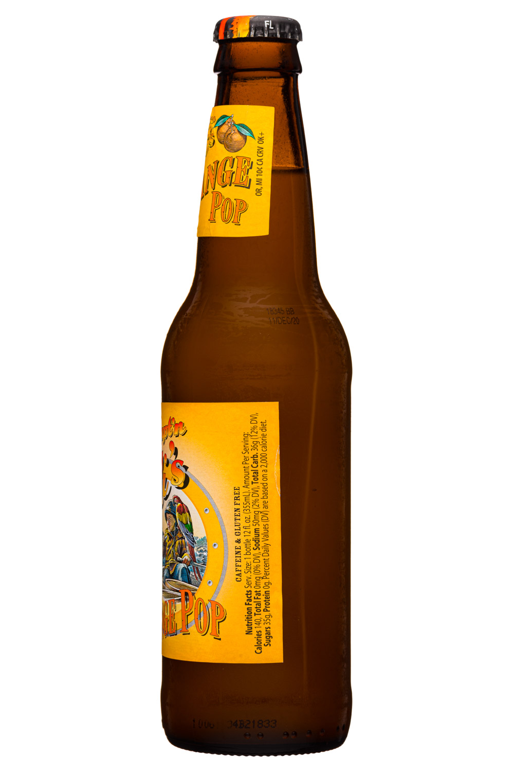 Capt'n Eli's: CapnEli-12oz-Orange-Facts