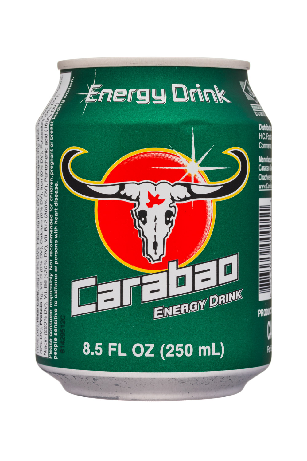 Carabao Energy Drink: Carabao-9oz-EnergyDrink-Front