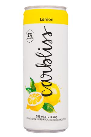 Carbliss: Hand Crafted Premium Cocktails: Carbliss-12oz-2021-HardSeltz-Lemon